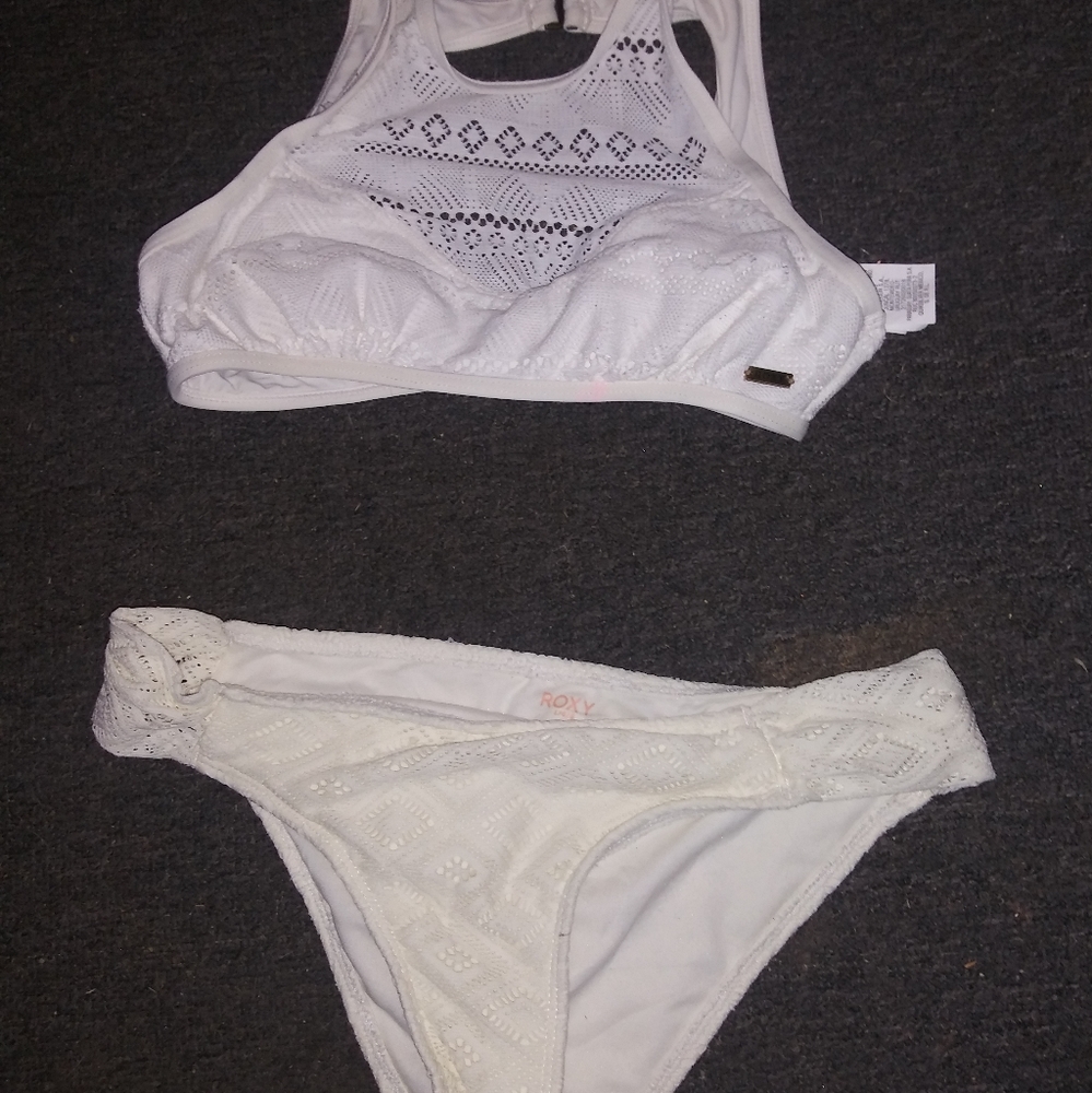 White bikini set Roxy - Picture 2 of 5